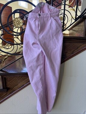Cotton On Light Pink High-Waist Jeans